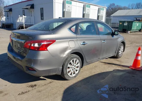 2016 Nissan Sentra Sv z USA, uszkodzony, nr VIN 3N1AB7AP9GL648259